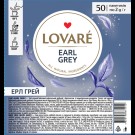 Чай черный байховый цейлонский с бергамотом Lovare Earl Grey (50 пакетика х 2г) 100г Украина