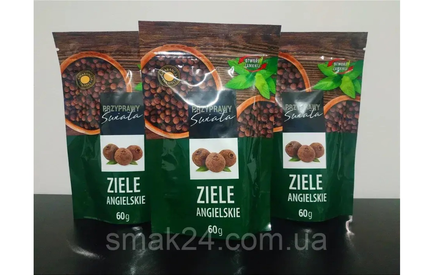 Перец Душистый горошком Przyprawy Swiata Ziele Angielskie 60г