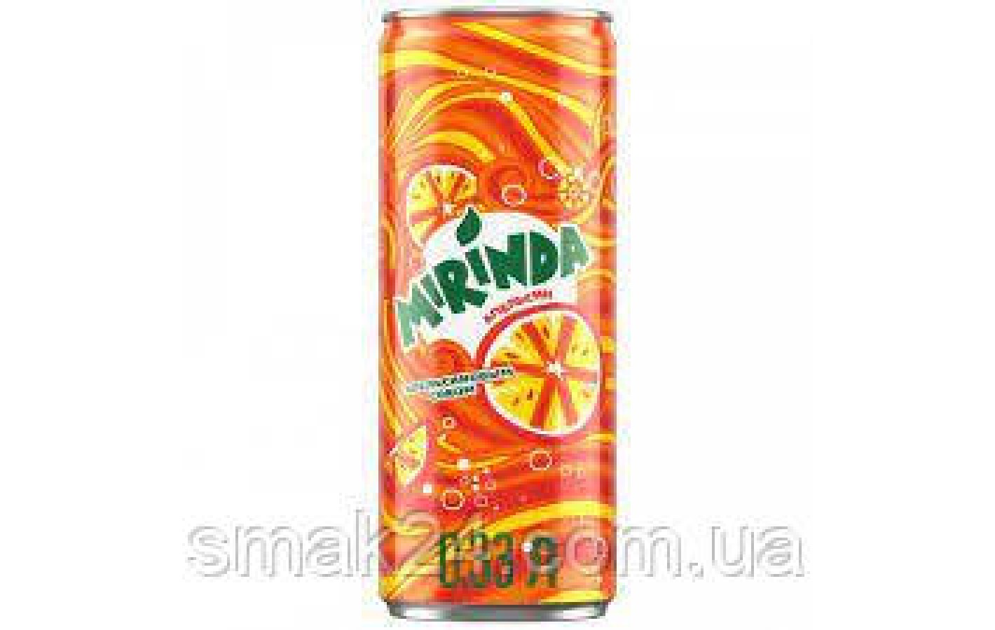 Напиток сильногазированный Mirinda 330мл ж/б