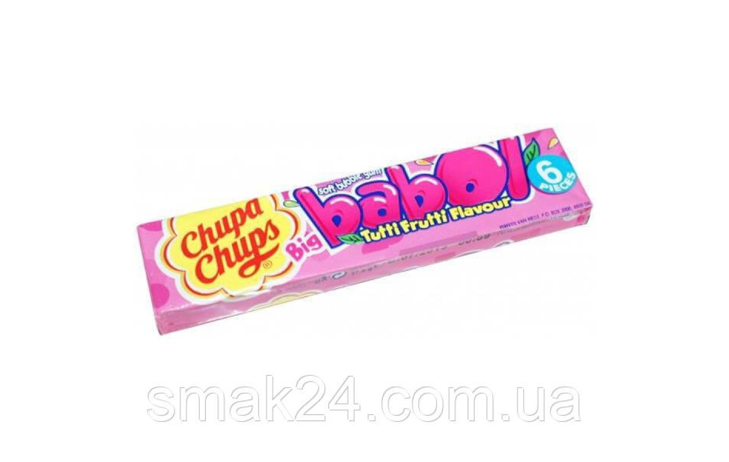 Жувальна гумка Chupa Chups Big Babol Tutti Frutti Flavour 27.6г Іспанія