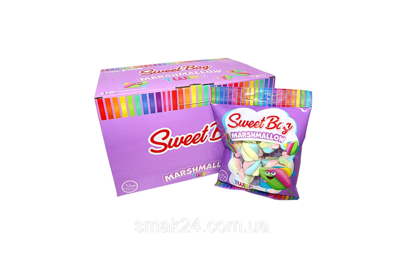 Зефир Маршмэллоу Твист Sweet Bag TWIST 60г