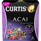 Чай фруктово-ягодный в пирамидках Curtis Acai  (18х1,8г) 32,4г Украина