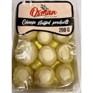 Шампиньоны маринованные и фаршированные сыром в подсолнечном масле Osman Chees Stuffed products 200г Турция