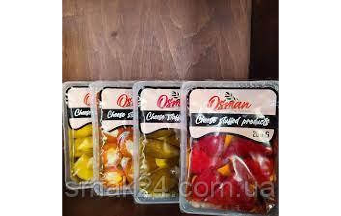 Мікс перець фаршированих сиром 3 різновиди в соняшниковій олії Osman Chees Stuffed products 200 г Турц