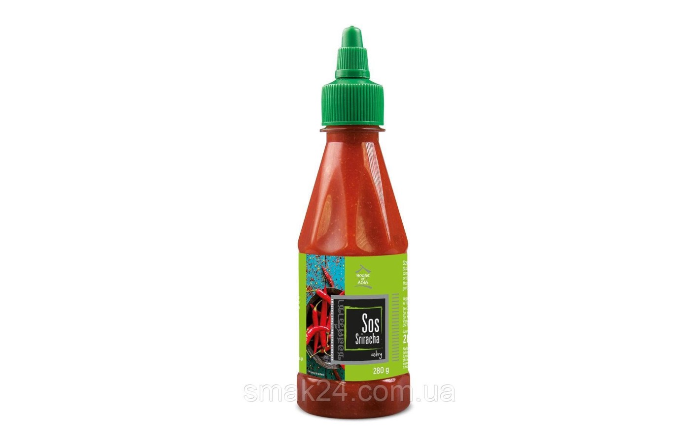 Соус острый Asia Flavours Sos Sriracha 180мл Польша