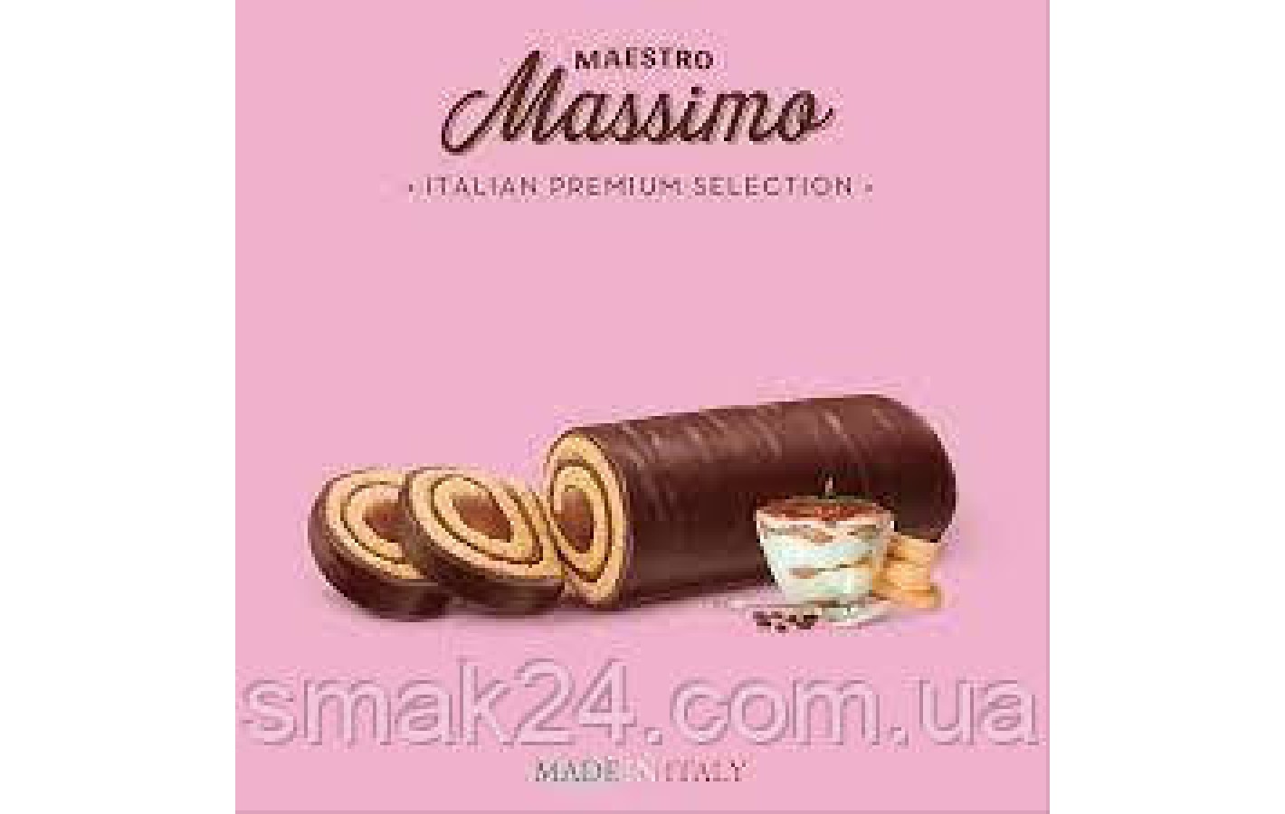 Торт із ванільним кремом Maestro Massimo Gran Torta 300 г Італія