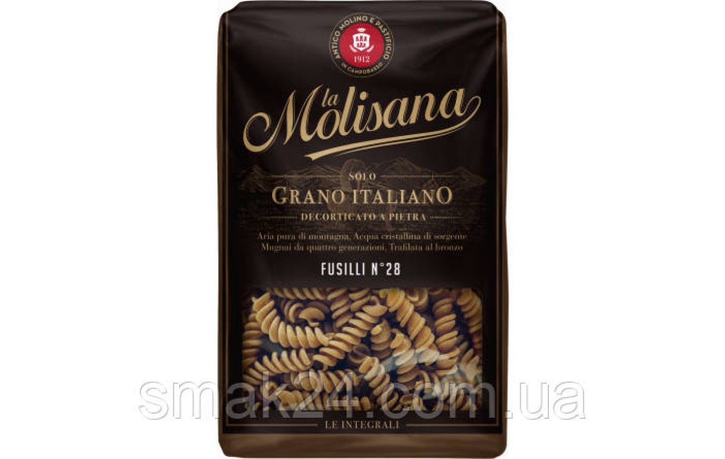 Макаронные изделия Спиральки La Molisana solo Grano Italiano Fusilli №28 500г Италия