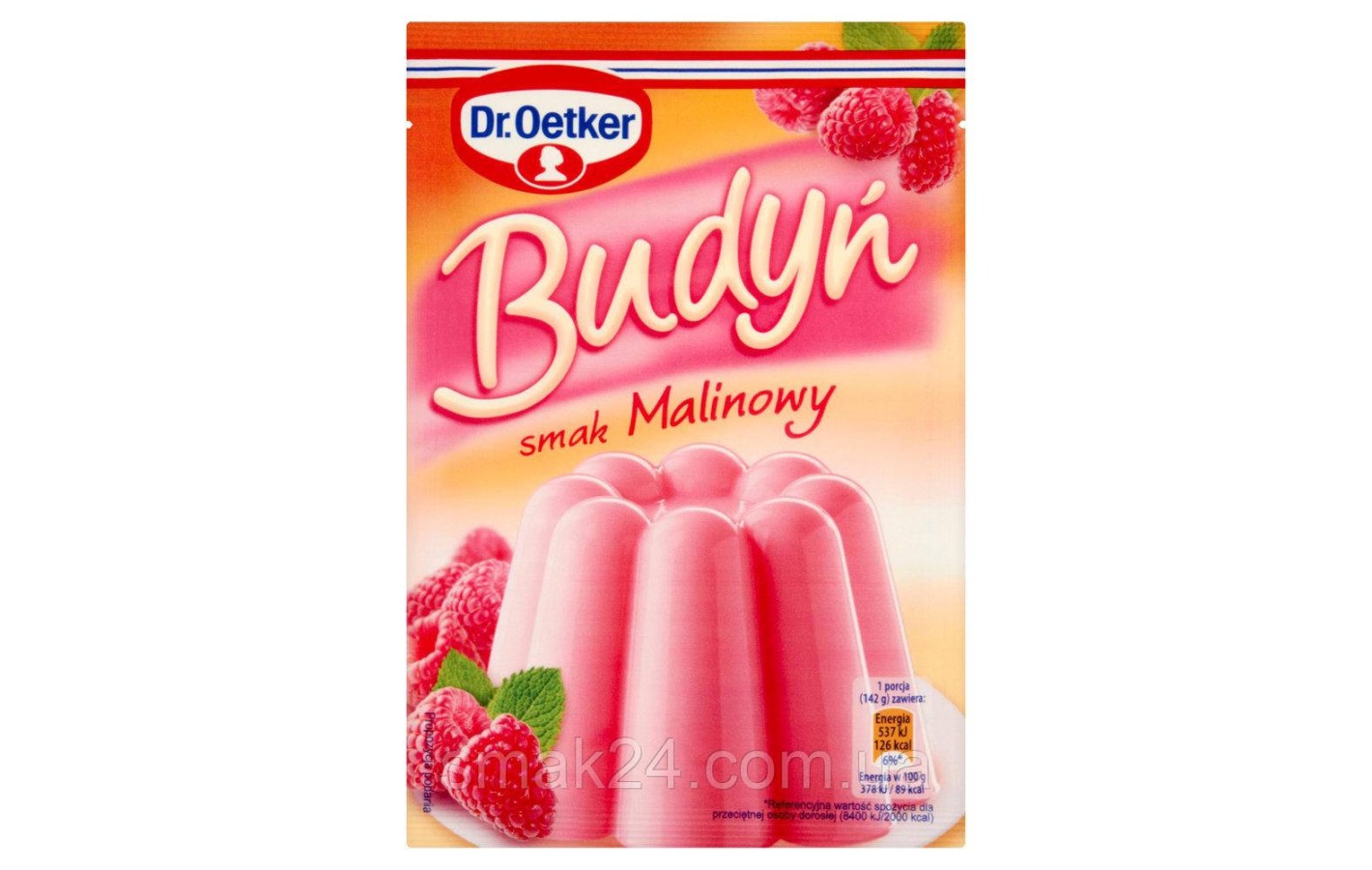 Пудинг Малиновий Dr.Oetker Budyn smak Malinowy 40 г Польща
