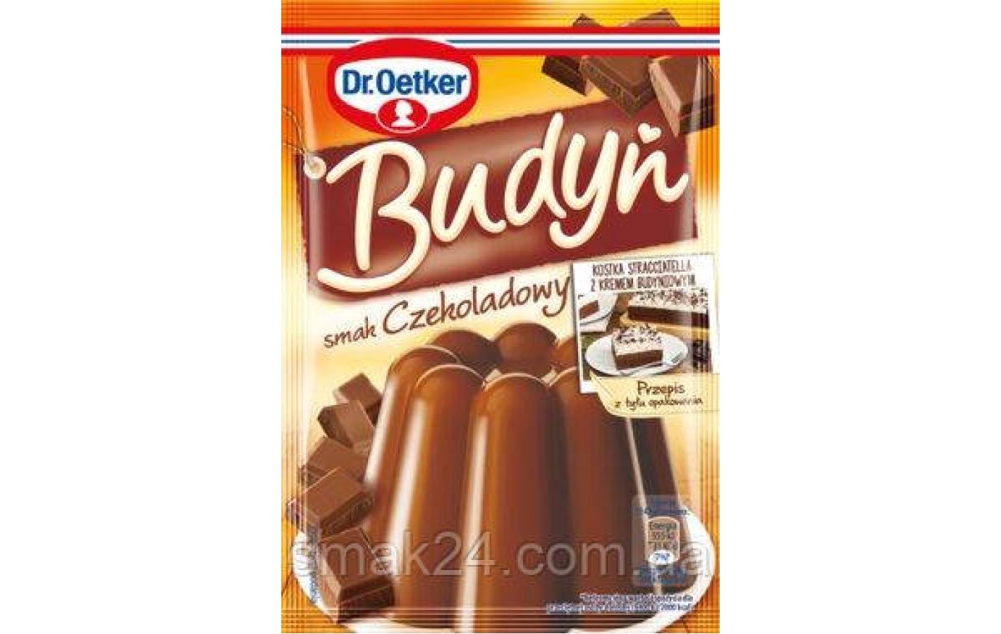 Пудинг Шоколадний Dr.Oetker Budyn smak Czekoladowy 40г Польща