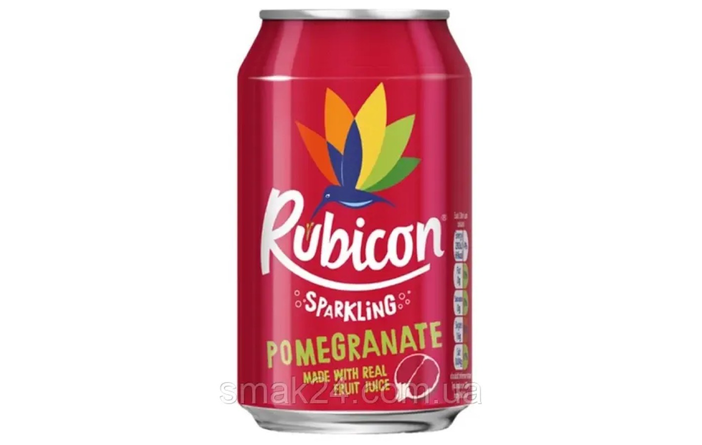 Напиток сильногазированный Rubicon Pomegranate 330мл Великобритания