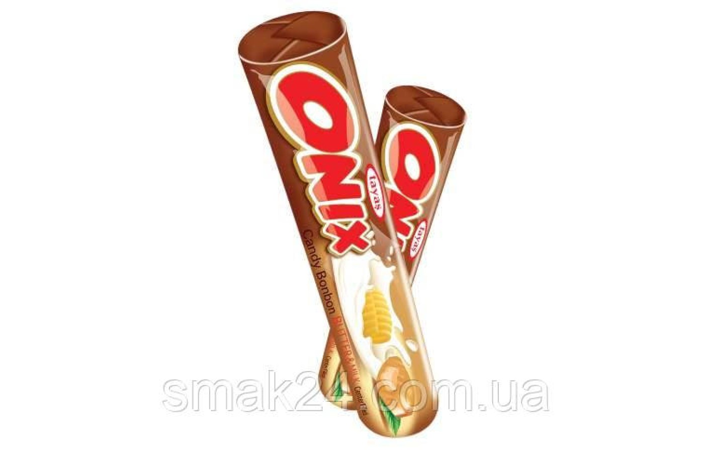Леденцы с молочно-сливочной начинкой Tayas Onix 38г Турция