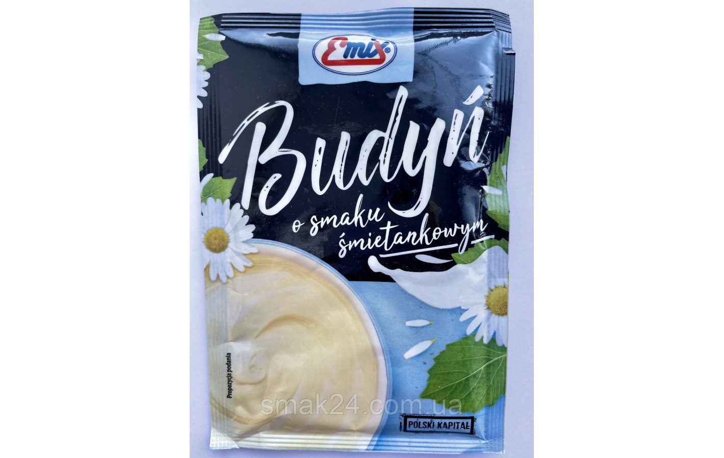 Пудинг со Сливочным вкусом БЕЗ САХАРА Emix Budyn Польша 40г