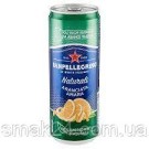 Напиток газированный с 100% соком апельсина АМАРА Sanpellegrino Naturali Aranciata Amara 0.33л Италия