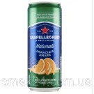 Напиток газированный с 100% соком апельсина АМАРА Sanpellegrino Naturali Aranciata Amara 0.33л Италия