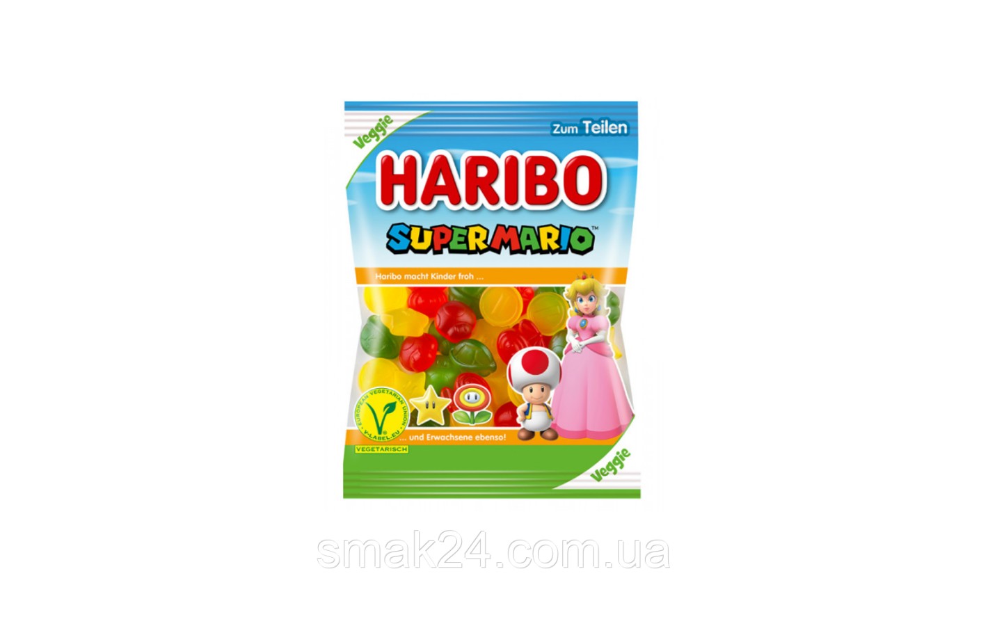 Желейные конфеты Haribo Super Mario 175г Германия