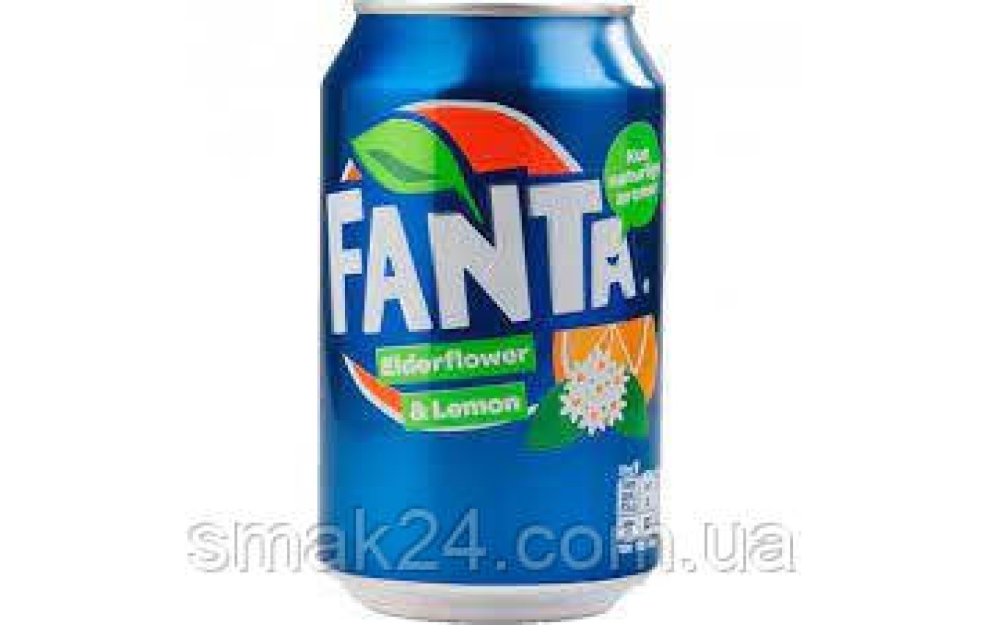 Напиток сильногазированный Fanta Elderflower & Lemon 330 мл Дания