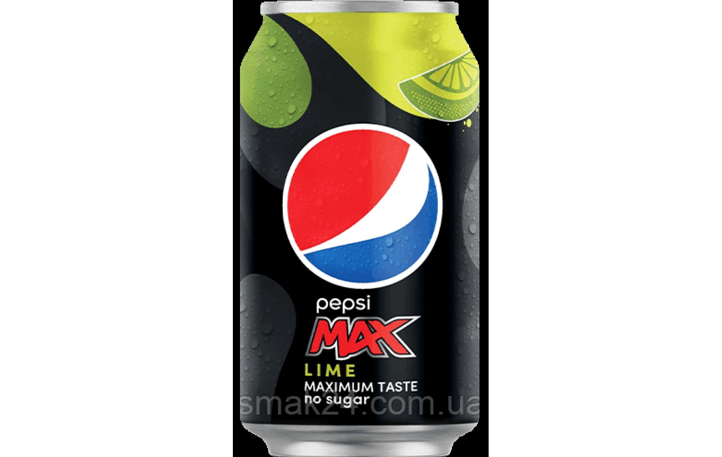 Напиток сильногазированный БЕЗ САХАРА со вкусом лайма Pepsi Max Lime 330 мл Дания