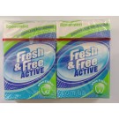Жевательная резинка с мятой БЕЗ САХАРА 26 штук Fresh&Free Active Spearmint 36г Дания