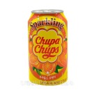 Напиток газированный со вкусом апельсина Chupa Chups  345мл ж/б Корея