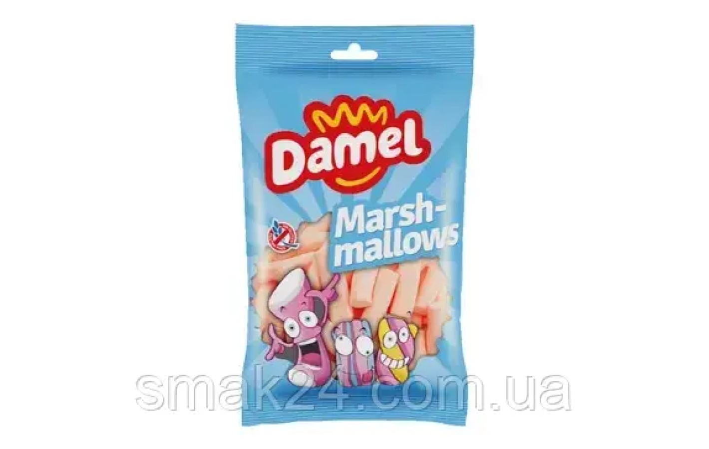 Маршмэллоу Ассорти БЕЗ ГЛЮТЕНА Damel Marshmallows 80г Испания
