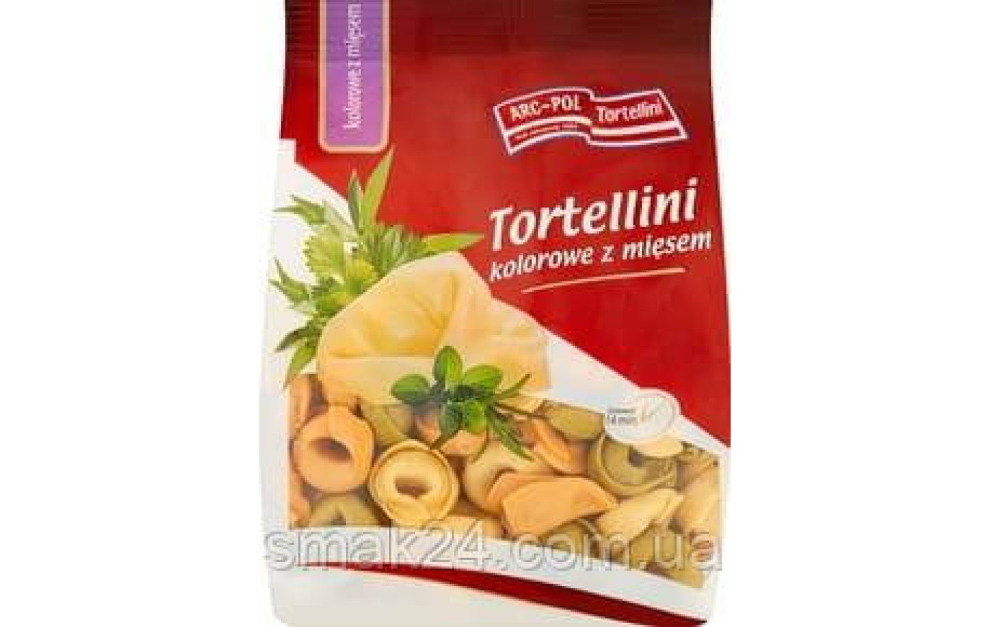 Тортеллини цветные с мясом ARC-POL Tortellini Kolorowe z miesem 250г Польша
