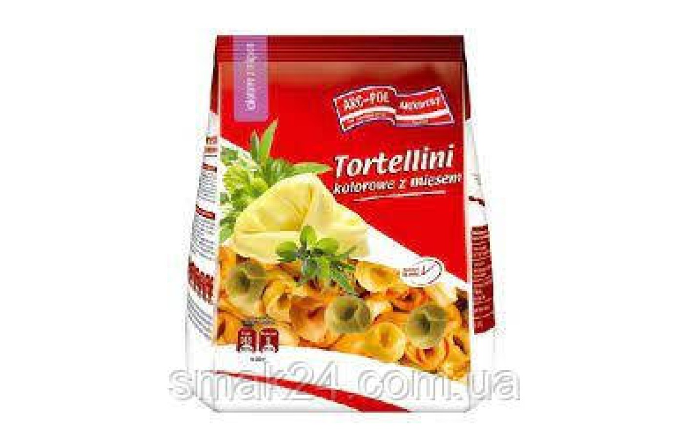 Тортеллини цветные с мясом ARC-POL Tortellini Kolorowe z miesem 250г Польша