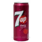 Напиток сильногазированный 7UP Cherry 330мл ж/б Франция