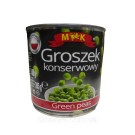Зелений горошок консервований M&K 240/400 г Польща