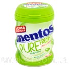 Жевательные драже с лаймом и мятой БЕЗ САХАРА Mentos Pure Fresh 60г Польша