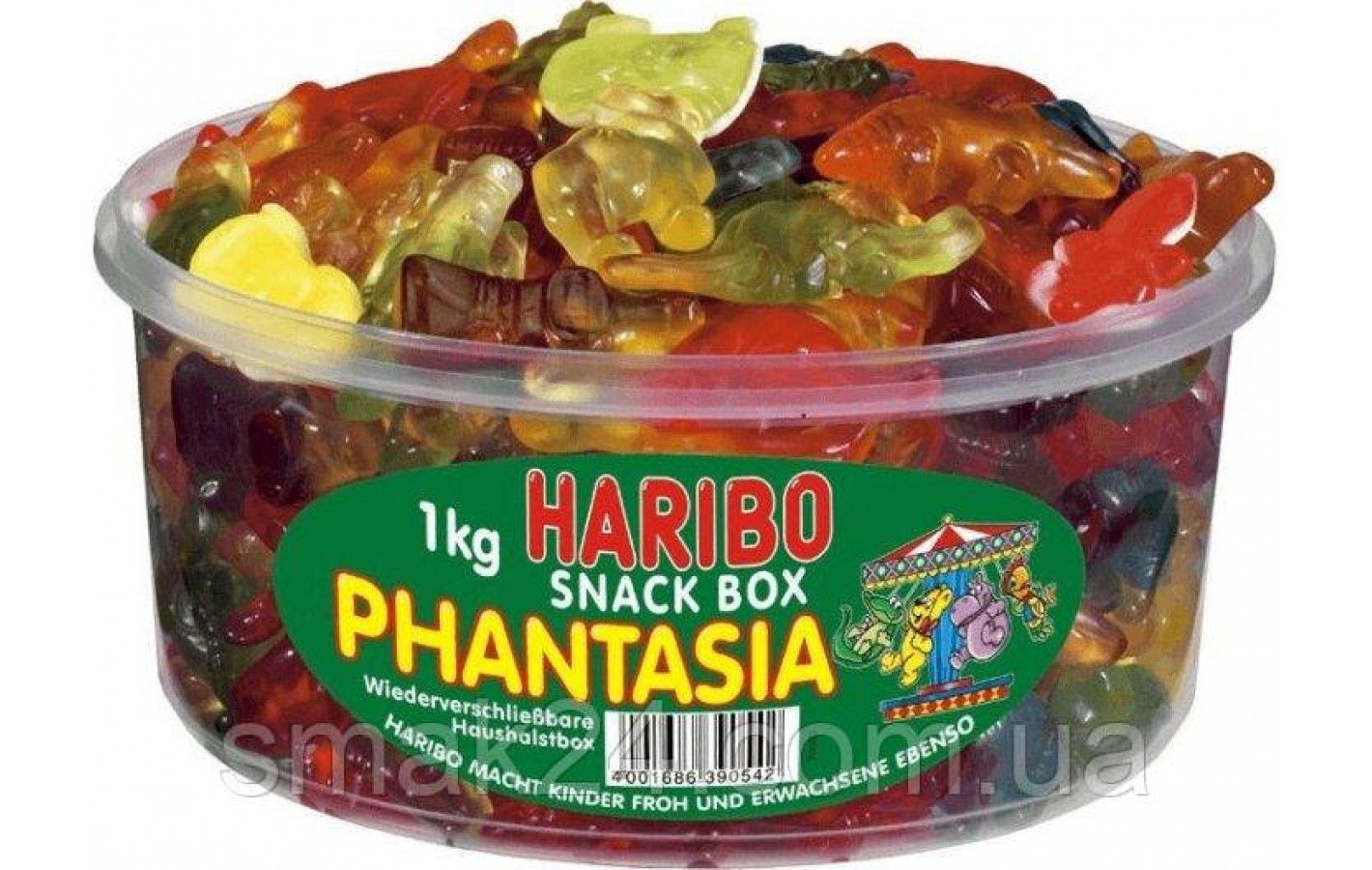 Желейные конфеты Haribo Phantasia (фруктовое ассорти) 1000г Германия