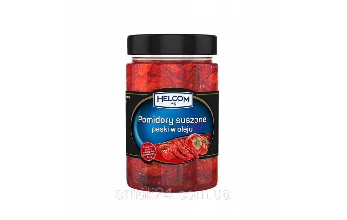 Вяленые помидоры в масле Helcom Pomidory suszone paski w oleju 280/150г Польша