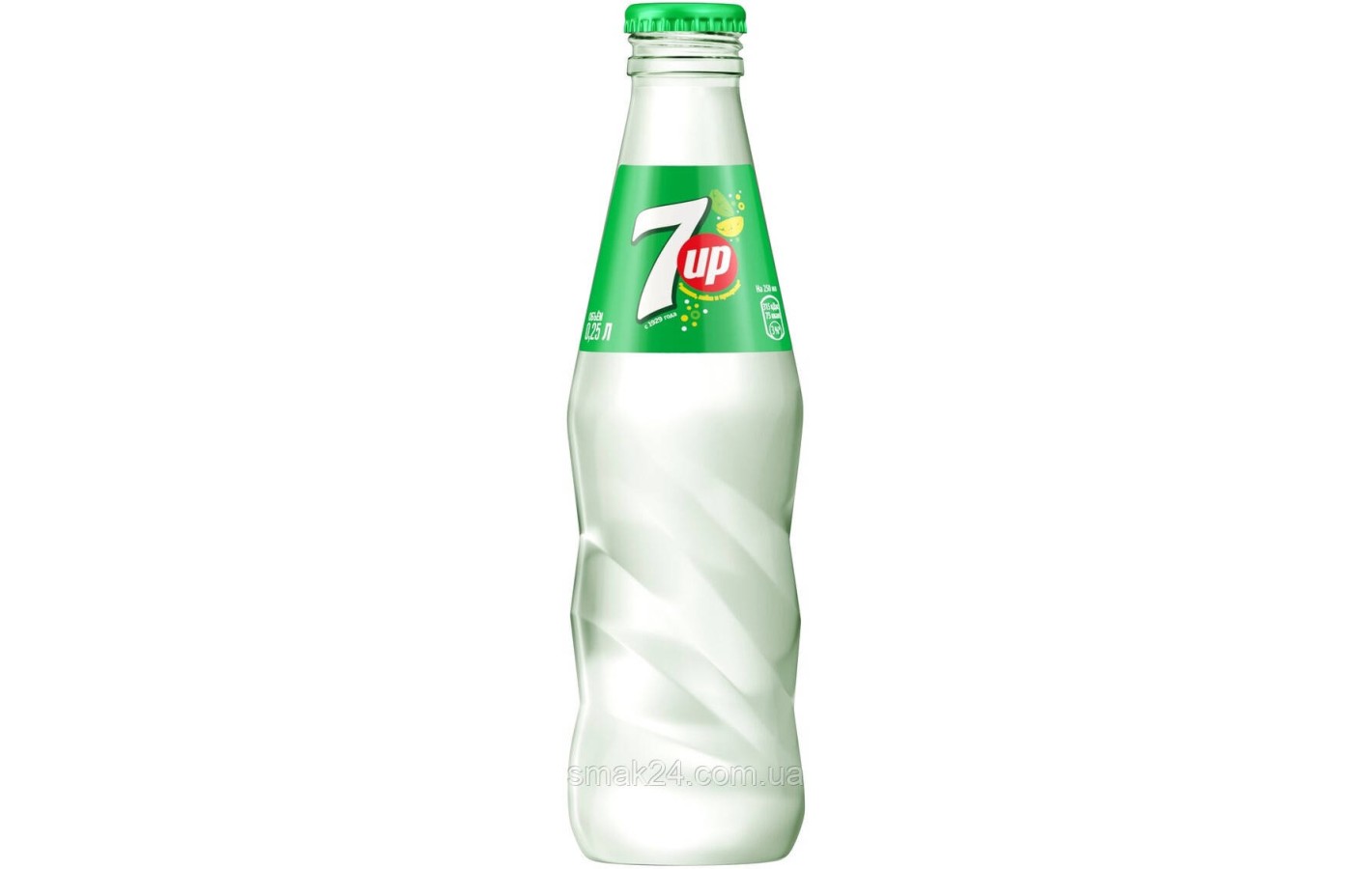 Напиток сильногазированный 7UP 250мл с/бут