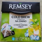 Холодный чай  со вкусом лимона, лайма и мяты Remsey Cold Brew (15х2.5г) 37.5г Польша