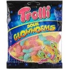 Желейні цукерки Без глютену Без лактози Кислі Світлячки Trolli Saure Gluhwurmchen 10 г Німеччина