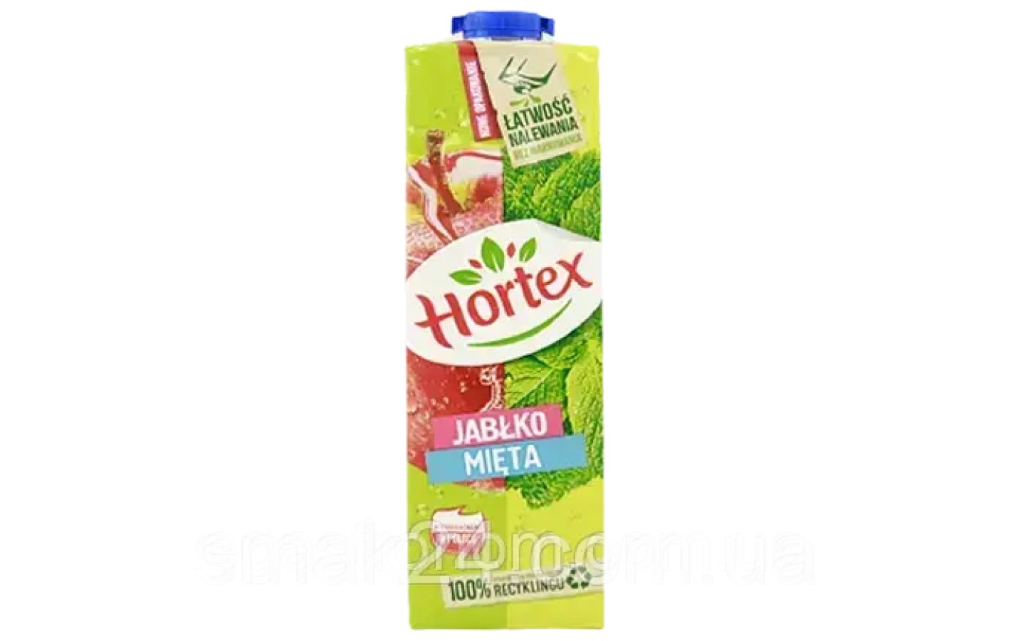 Напиток соковый Яблочно-Мятный  Hortex Jablko-Mieta 1л  Польша
