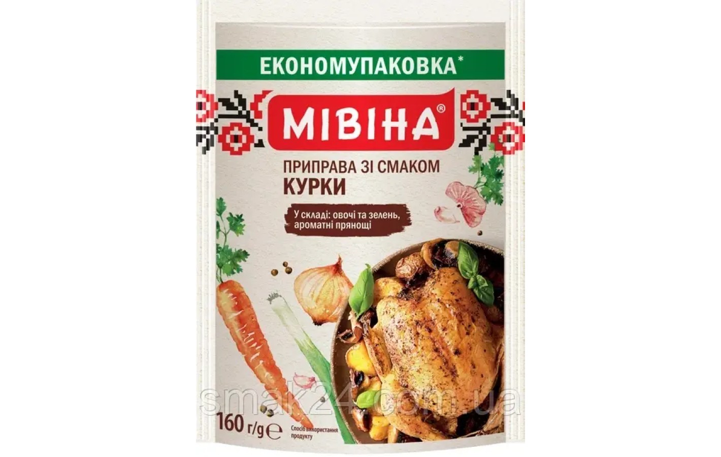 Приправа со вкусом курицы Мивина 160г
