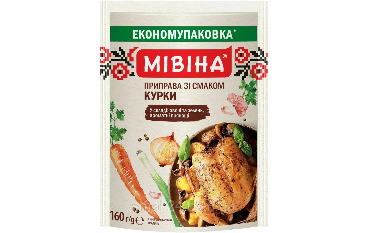 Приправа со вкусом курицы Мивина 160г