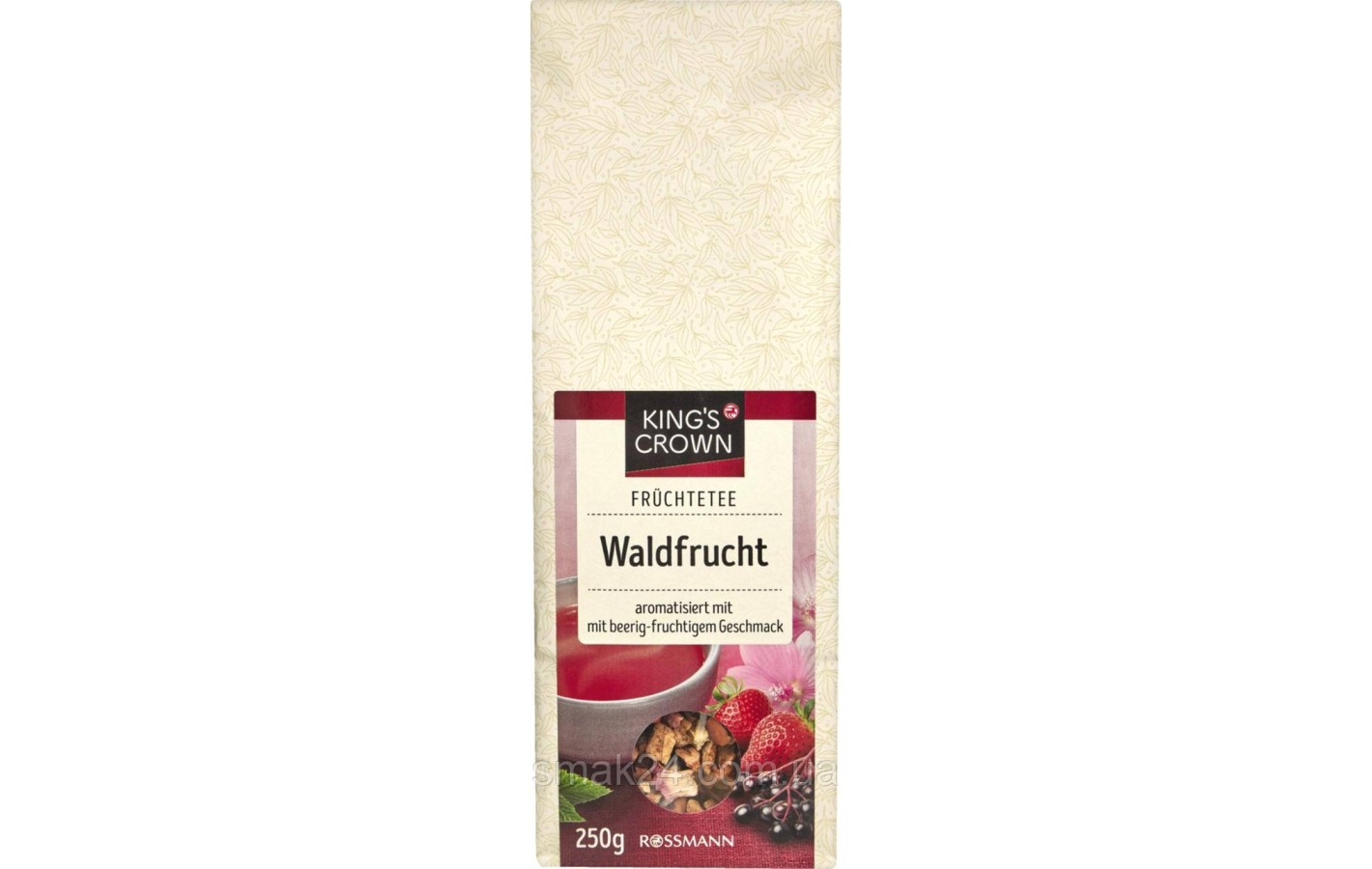 Чай фруктовый с лесными ягодами King's Crown Waldfrucht 250г Германия