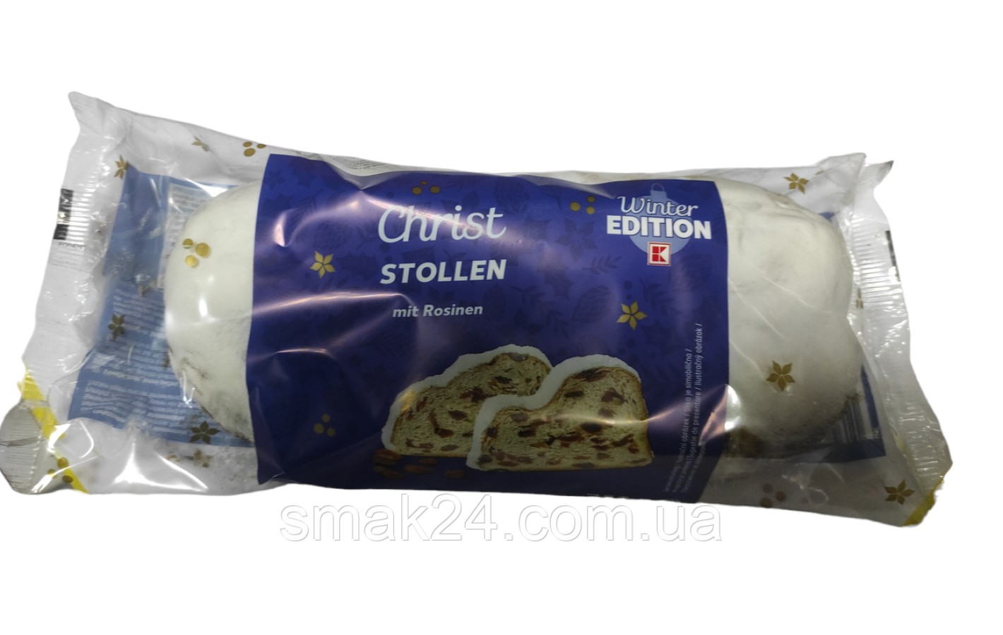 Рождественский Штолен с изюмом K-Classic Winter Edotion Christ Stollen 750г Германия