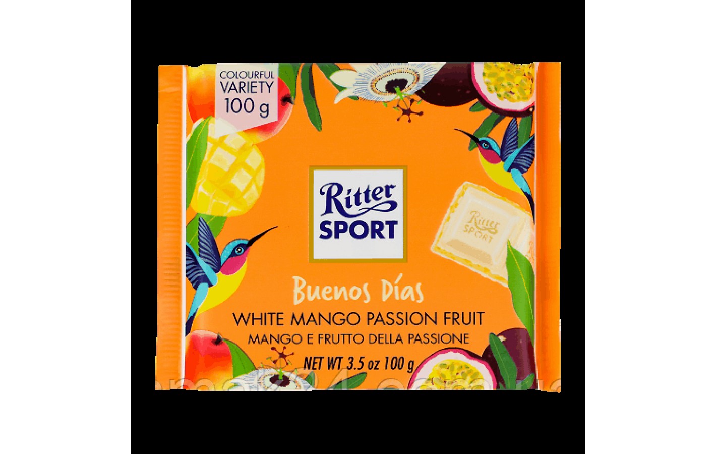 Шоколад Манго- Маракуйя Ritter Sport Buenos Dias White Mango Maracuja 100г Германия