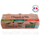 Паштет мясной 3 вида Les Terrines Du Bocage (3х180г) 540г Франция