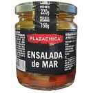Морской салат с сурими, чесноком и овощами в подсолнечном масле Plazachica Ensalada de Mar 220/150г Испания