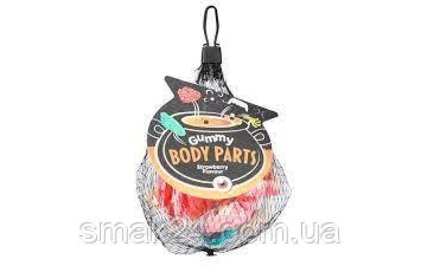 Желейные конфеты Микс Хэллоуин Creepy town Gummy Body Parts 112г (14шт) Великобритания