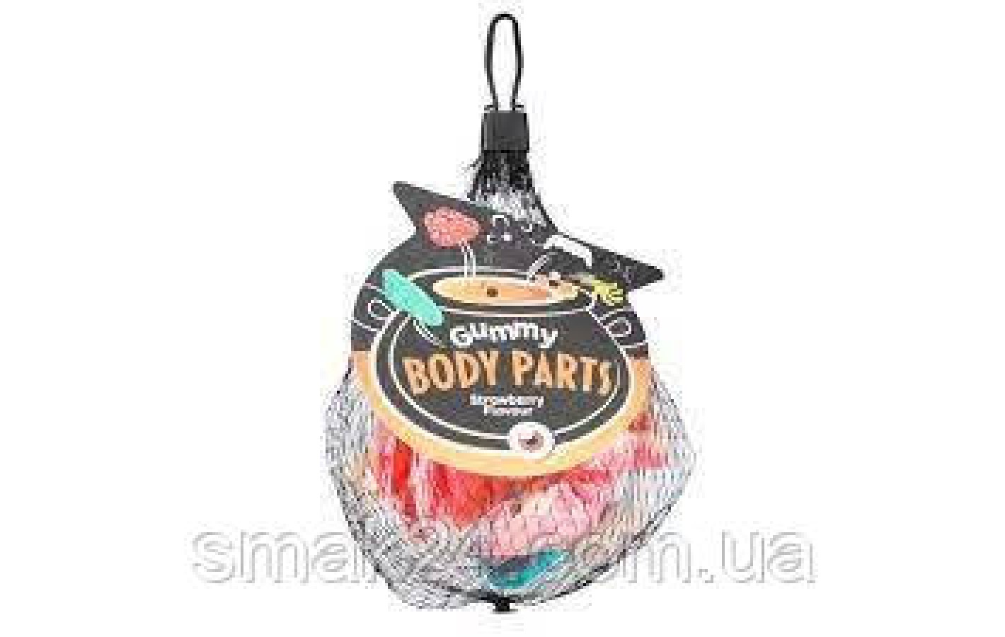 Желейні цукерки Мікс Хелловін Creepy town Gummy Body Parts 112 г (14шт) Великобританія