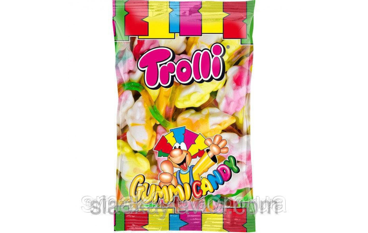 Желейні цукерки БЕЗ ГЛЮТЕНА Trolli Миші Німеччина 1 кг
