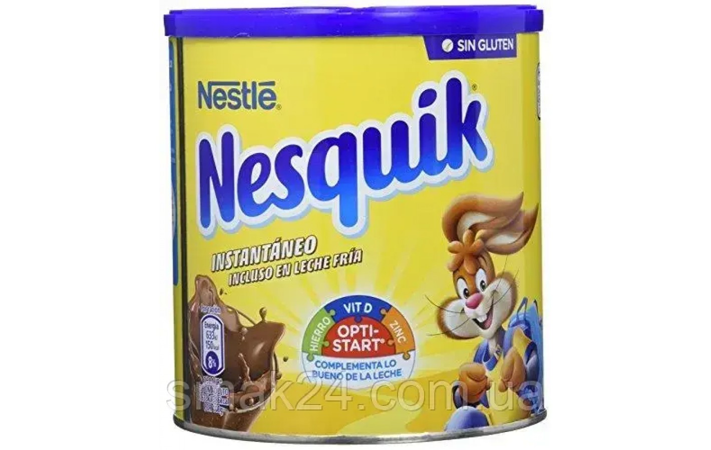 Какао Nestle Nesquik БЕЗ ГЛЮТЕНА 700г ж,б Испания