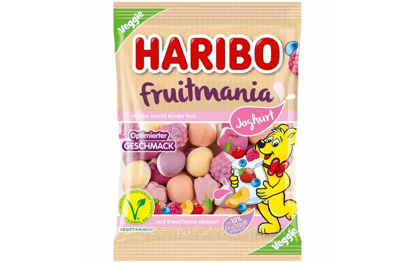 Желейные конфеты Haribo  Fruitmania Jogurt Германия 160г
