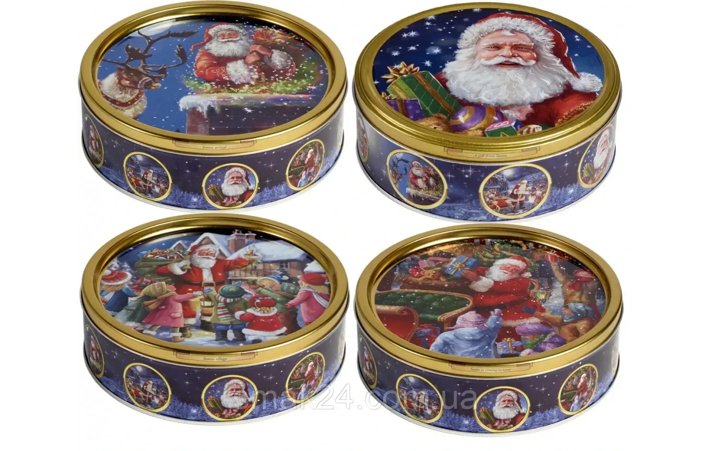 Печиво вершкове Jacobsens Bakery Nostalgic Santa в ж/б 150 г Данія