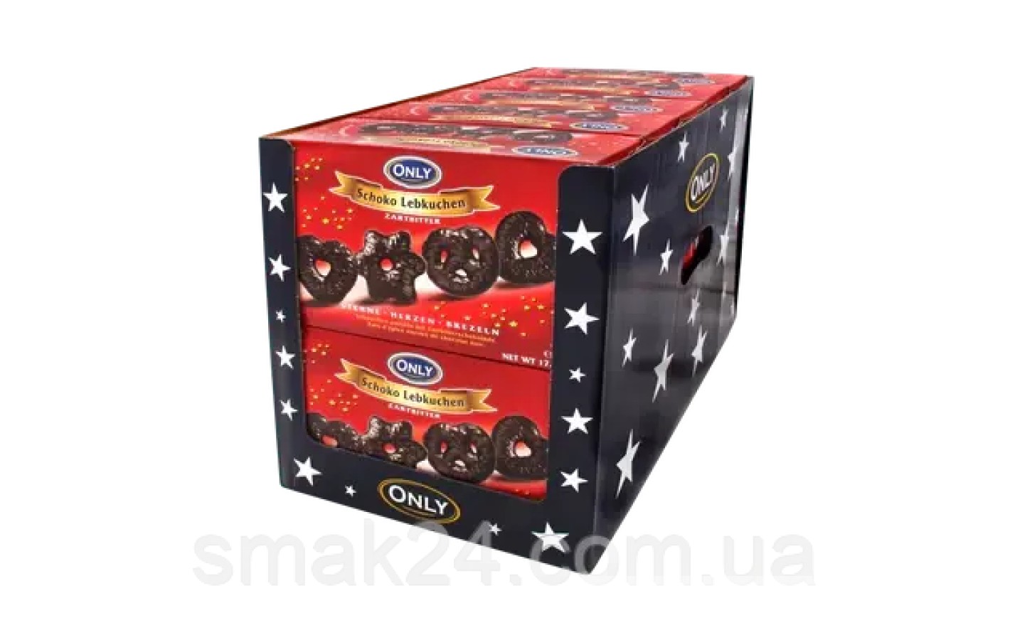 Імбирні пряники в темному шоколаді Only Schoko Lebkuchen 500 г Австрія