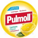 Леденцы (конфеты) Лимон + витамин С БЕЗ САХАРА Pulmoll Lemon Citron + vitanin C 45г Германия